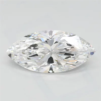 1.58ct D VVS1 Rare Carat Ideal Cut Marquise Lab Grown Diamond