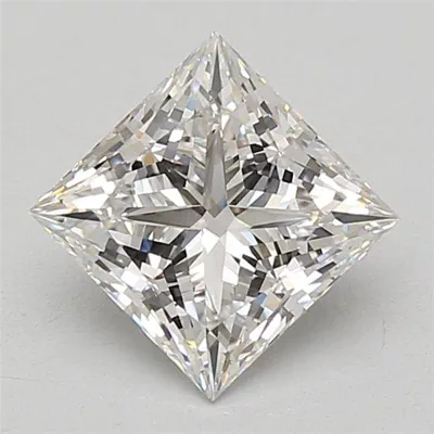 2.01ct E VS1 Rare Carat Ideal Cut Princess Lab Grown Diamond