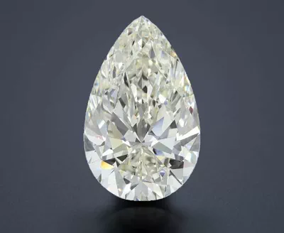 3.51ct J VS1 Rare Carat Ideal Cut Pear Diamond