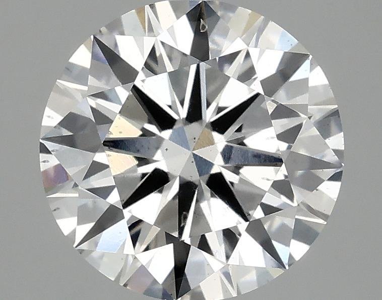 2.59ct F SI1 Rare Carat Ideal Cut Round Lab Grown Diamond
