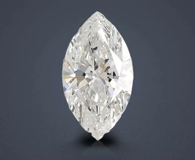 3.01ct E VVS2 Rare Carat Ideal Cut Marquise Lab Grown Diamond