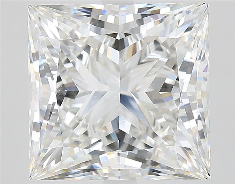 10.04ct F VS1 Rare Carat Ideal Cut Princess Lab Grown Diamond