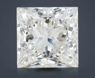 10.04ct F VS1 Rare Carat Ideal Cut Princess Lab Grown Diamond
