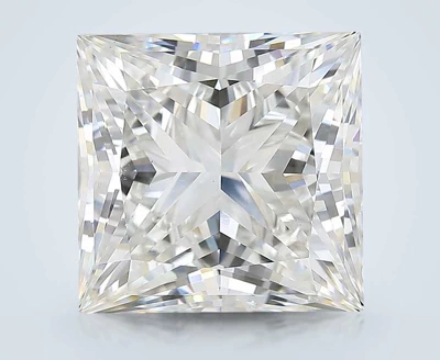 10.04ct F VS1 Rare Carat Ideal Cut Princess Lab Grown Diamond