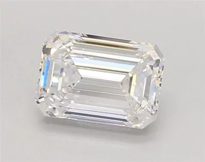 2.04ct D VS1 Rare Carat Ideal Cut Emerald Lab Grown Diamond