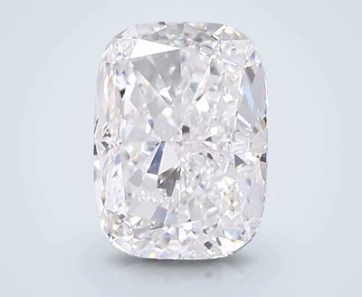 5.05ct D VS1 Rare Carat Ideal Cut Cushion Lab Grown Diamond