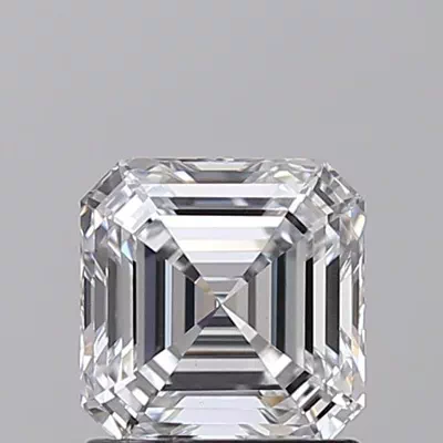1.41ct E VS2 Rare Carat Ideal Cut Asscher Lab Grown Diamond