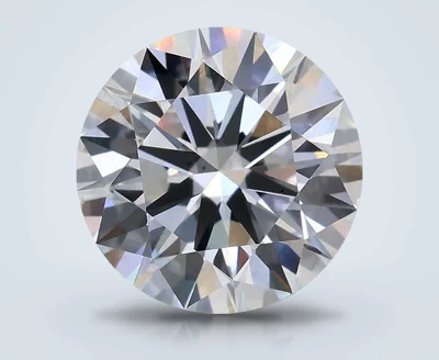 2.70ct D VS1 Rare Carat Ideal Cut Round Lab Grown Diamond
