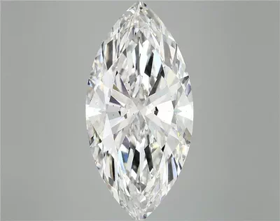 7.57ct F SI1 Rare Carat Ideal Cut Marquise Lab Grown Diamond