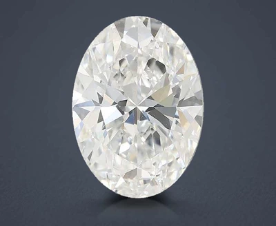3.00ct E VS1 Rare Carat Ideal Cut Oval Lab Grown Diamond
