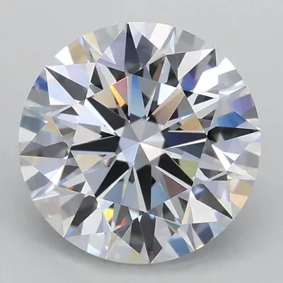 2.03ct D VVS2 Rare Carat Ideal Cut Round Lab Grown Diamond