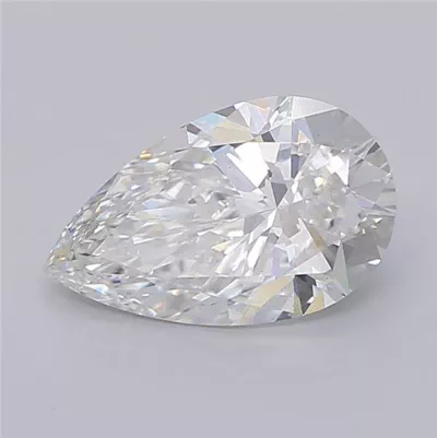 2.02ct F VS1 Rare Carat Ideal Cut Pear Lab Grown Diamond