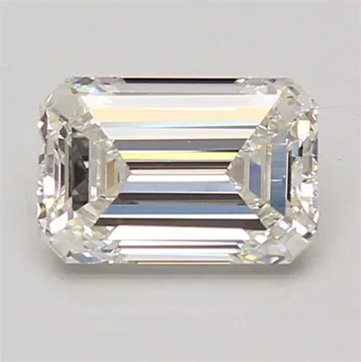 1.73ct F VVS2 Rare Carat Ideal Cut Emerald Lab Grown Diamond