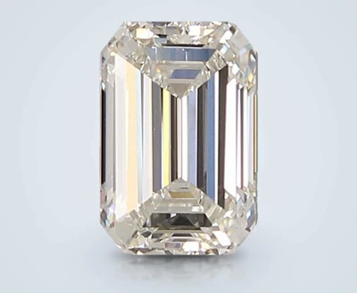 1.73ct F VVS2 Rare Carat Ideal Cut Emerald Lab Grown Diamond