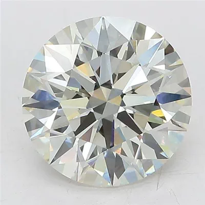 3.03ct J VS1 Rare Carat Ideal Cut Round Lab Grown Diamond