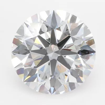4.03ct D VVS2 Rare Carat Ideal Cut Round Lab Grown Diamond