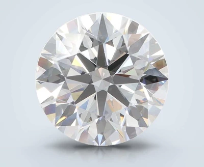 4.03ct D VVS2 Rare Carat Ideal Cut Round Lab Grown Diamond