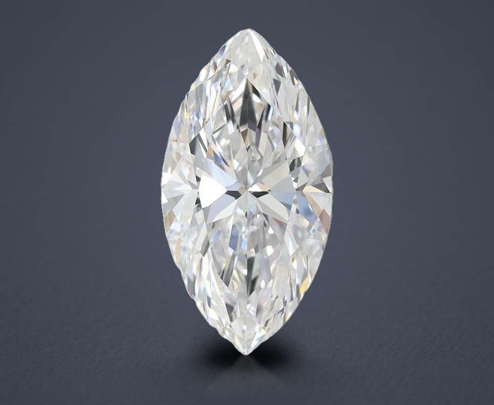 2.13ct D VS1 Rare Carat Ideal Cut Marquise Lab Grown Diamond
