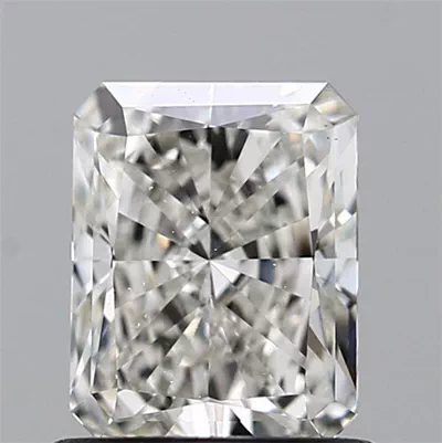 0.90ct H VS2 Rare Carat Ideal Cut Radiant Lab Grown Diamond