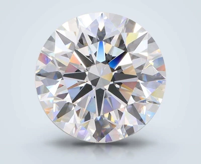 6.07ct D IF Rare Carat Ideal Cut Round Lab Grown Diamond