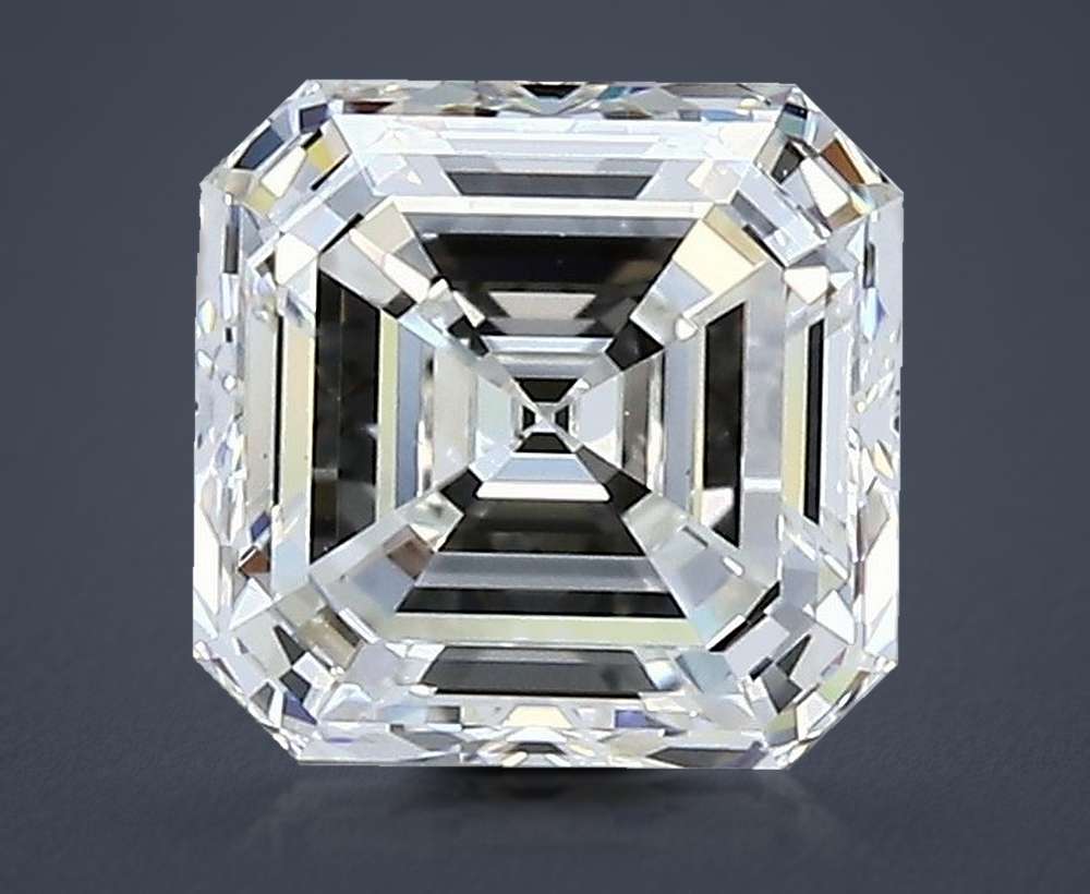 1.50ct H VS2 Rare Carat Ideal Cut Asscher Diamond