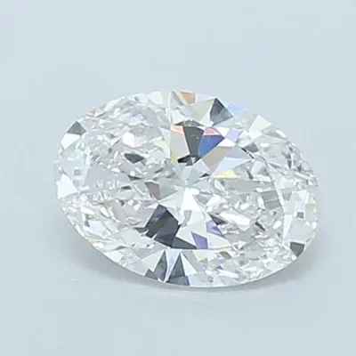 1.00ct D VS1 Very Good Cut Oval Lab Grown Diamond