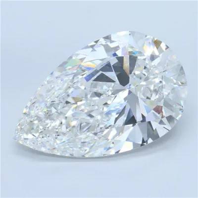 15.02ct E VVS2 Rare Carat Ideal Cut Pear Lab Grown Diamond