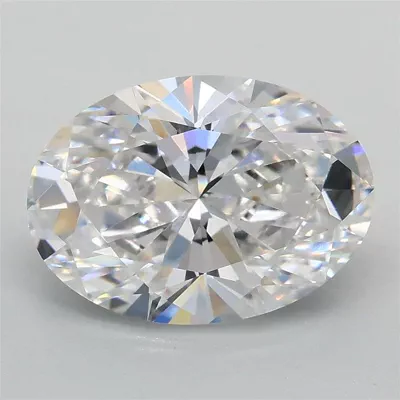 2.59ct E VVS2 Rare Carat Ideal Cut Oval Lab Grown Diamond