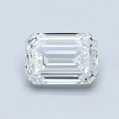 0.80ct F VS1 Rare Carat Ideal Cut Emerald Diamond