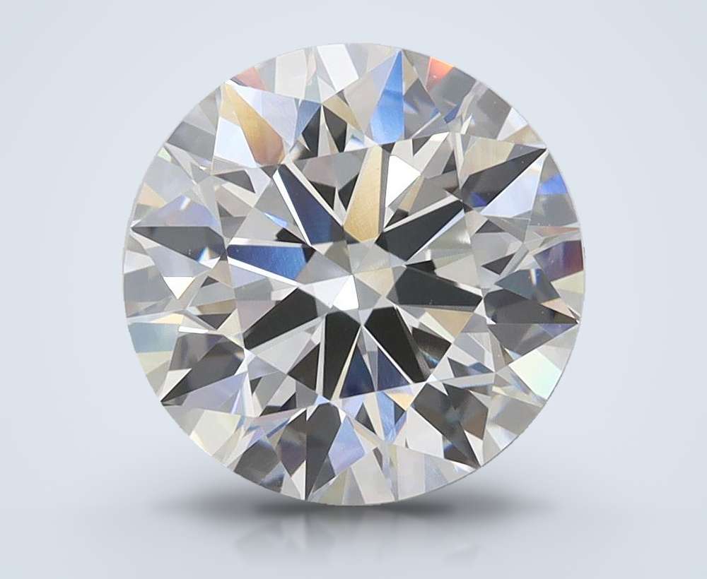 3.05ct F VVS1 Rare Carat Ideal Cut Round Lab Grown Diamond
