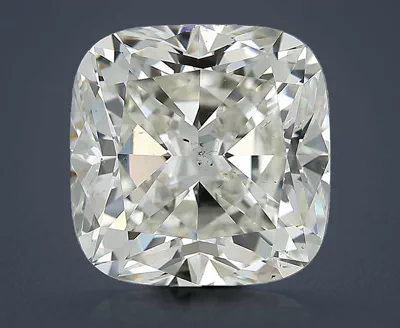 8.05ct K SI2 Rare Carat Ideal Cut Cushion Diamond