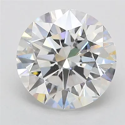 2.45ct E VVS2 Rare Carat Ideal Cut Round Lab Grown Diamond