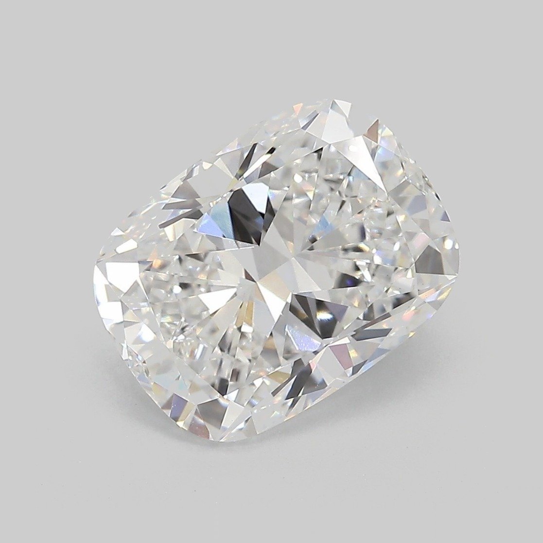5.05ct D VS1 Very Good Cut Cushion Lab Grown Diamond