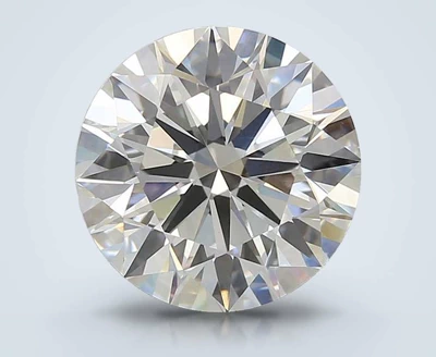 5.09ct D VVS1 Rare Carat Ideal Cut Round Lab Grown Diamond
