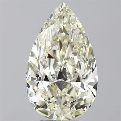 4.03ct J VS1 Very Good Cut Pear Diamond