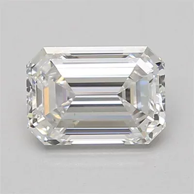 1.43ct E VS1 Rare Carat Ideal Cut Emerald Lab Grown Diamond