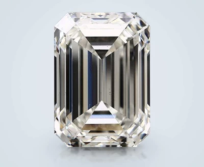 16.02ct H VS2 Rare Carat Ideal Cut Emerald Lab Grown Diamond