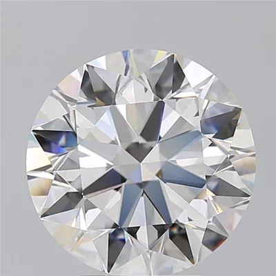 5.04ct E VS2 Rare Carat Ideal Cut Round Diamond