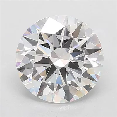 4.21ct D VS2 Rare Carat Ideal Cut Round Lab Grown Diamond