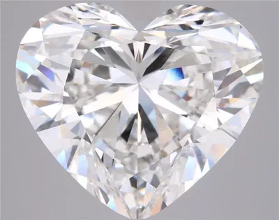 10.09ct F VVS2 Rare Carat Ideal Cut Heart Lab Grown Diamond