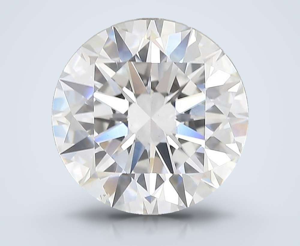 5.02ct E SI1 Excellent Cut Round Lab Grown Diamond
