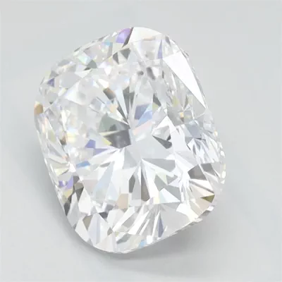 2.00ct D VVS1 Good Cut Cushion Lab Grown Diamond