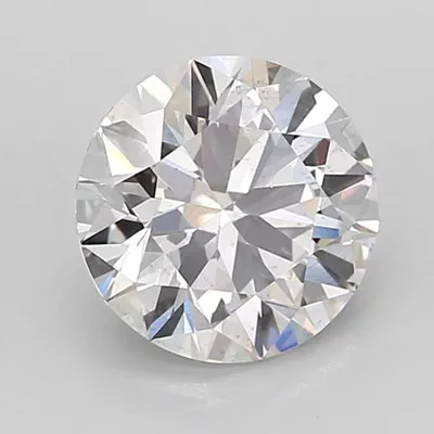 2.02ct E SI1 Rare Carat Ideal Cut Round Lab Grown Diamond