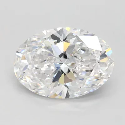 1.05ct D VVS1 Rare Carat Ideal Cut Oval Lab Grown Diamond