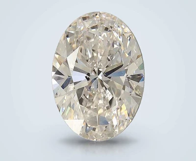 8.02ct G VS2 Rare Carat Ideal Cut Oval Lab Grown Diamond
