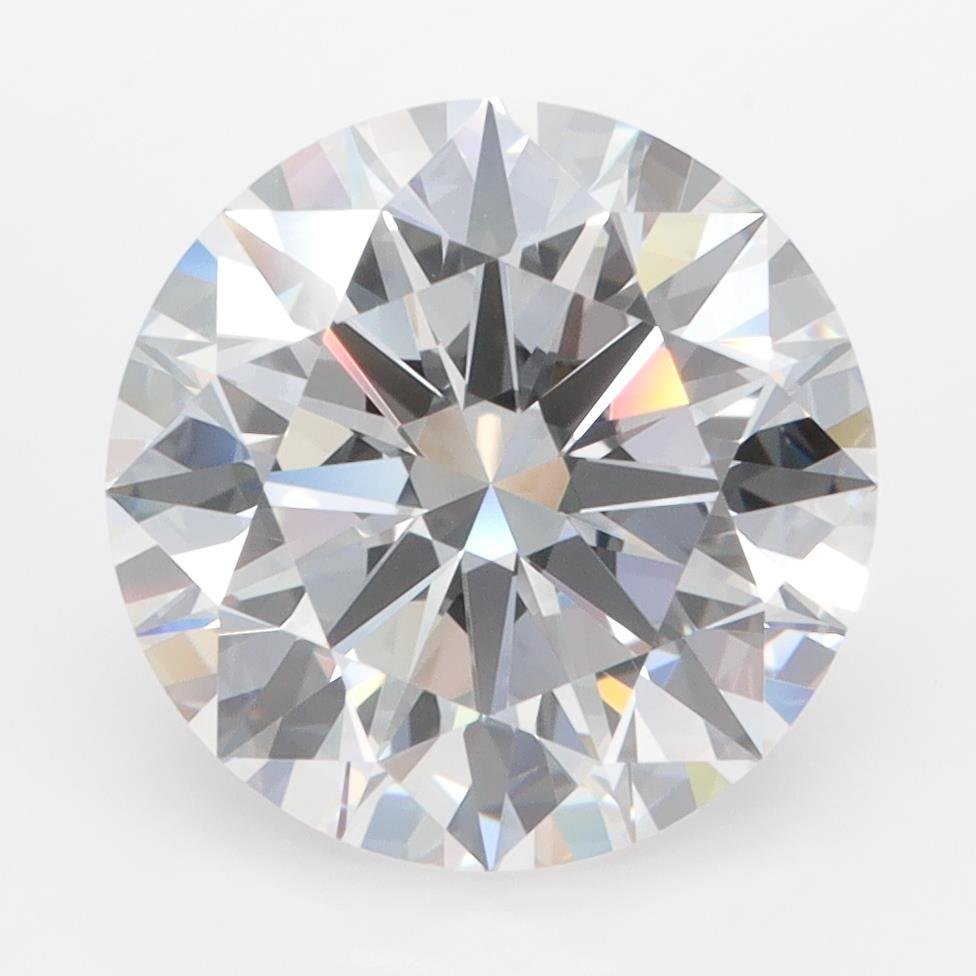 4.35ct D VVS1 Rare Carat Ideal Cut Round Lab Grown Diamond