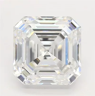 2.07ct D VVS2 Rare Carat Ideal Cut Asscher Lab Grown Diamond