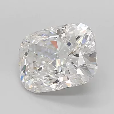 3.05ct F VVS2 Rare Carat Ideal Cut Cushion Lab Grown Diamond