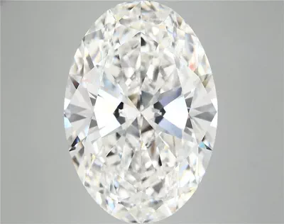 10.16ct F VVS2 Rare Carat Ideal Cut Oval Lab Grown Diamond