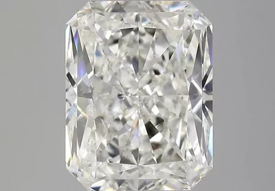 5.51ct J VS2 Rare Carat Ideal Cut Radiant Diamond